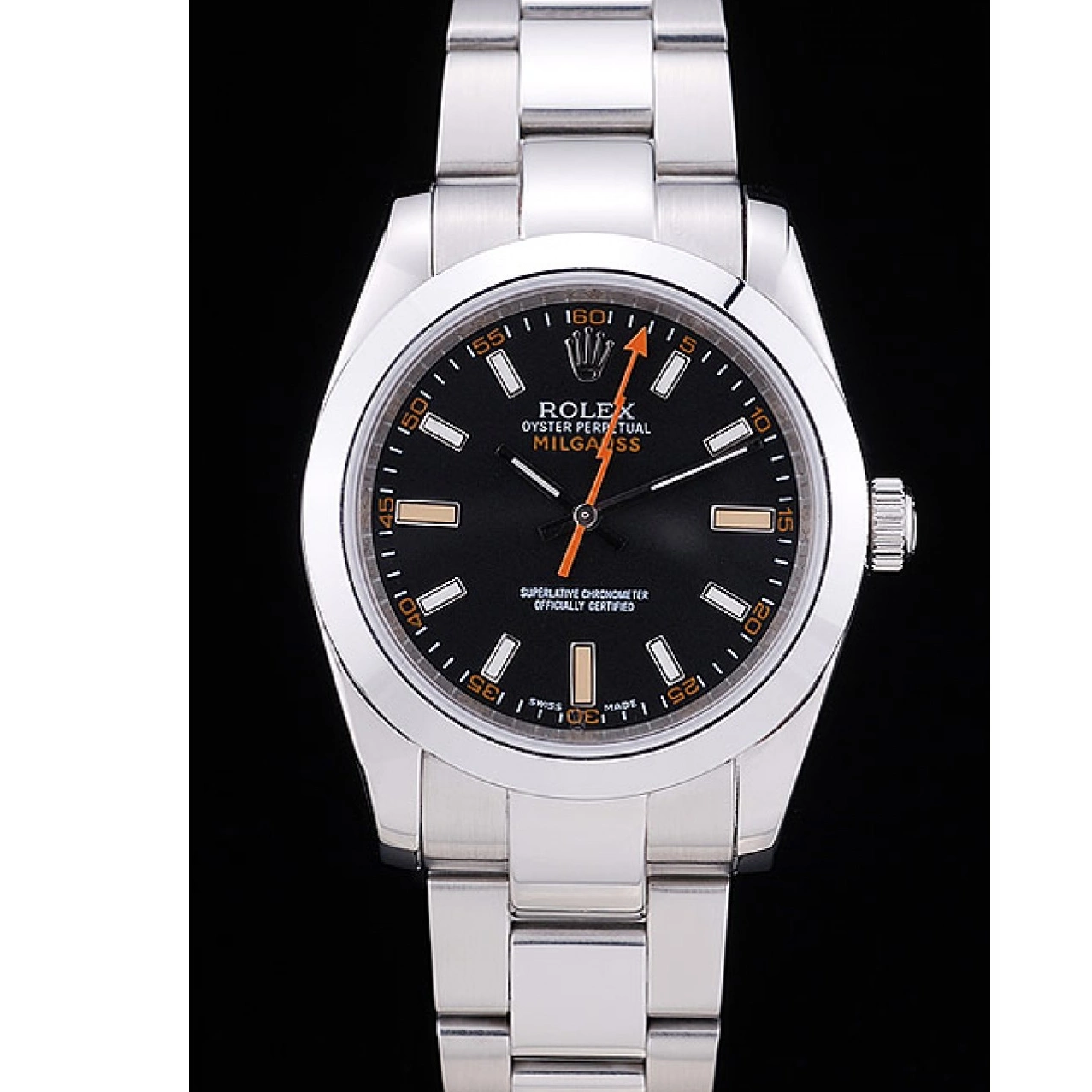 Rolex aaa copy Swiss Rolex srl155 Milgauss 0730